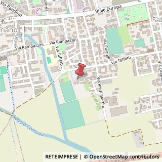 Mappa Via Toffetti, 49, 26013 Crema, Cremona (Lombardia)