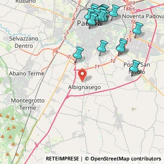 Mappa , 35020 Albignasego PD, Italia (5.71)