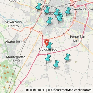 Mappa , 35020 Albignasego PD, Italia (4.66545)
