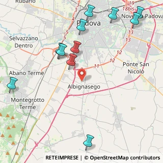 Mappa , 35020 Albignasego PD, Italia (5.49182)