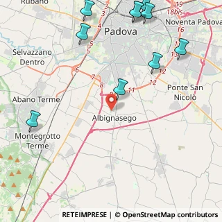 Mappa , 35020 Albignasego PD, Italia (6.22)