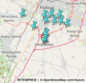Mappa , 35020 Albignasego PD, Italia (3.05615)