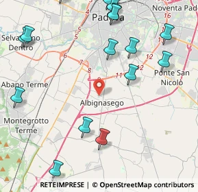 Mappa , 35020 Albignasego PD, Italia (6.2)