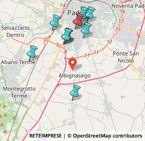 Mappa , 35020 Albignasego PD, Italia (4.11)