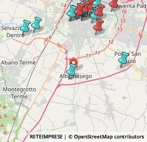 Mappa , 35020 Albignasego PD, Italia (5.48833)