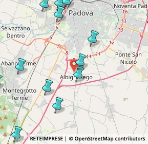 Mappa , 35020 Albignasego PD, Italia (6.10467)