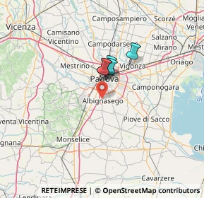 Mappa , 35020 Albignasego PD, Italia (48.62286)