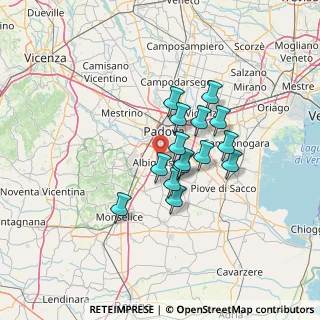 Mappa , 35020 Albignasego PD, Italia (9.72867)