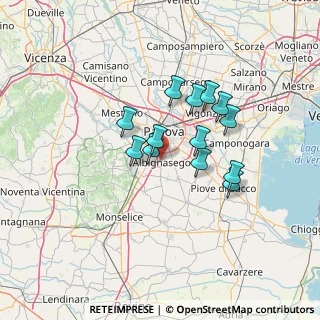 Mappa , 35020 Albignasego PD, Italia (10.45846)