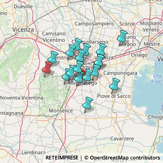Mappa , 35020 Albignasego PD, Italia (9.46611)