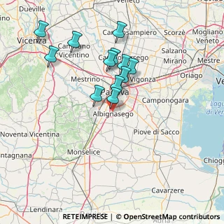 Mappa , 35020 Albignasego PD, Italia (13.63333)