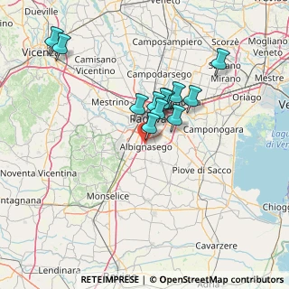 Mappa , 35020 Albignasego PD, Italia (12.02833)