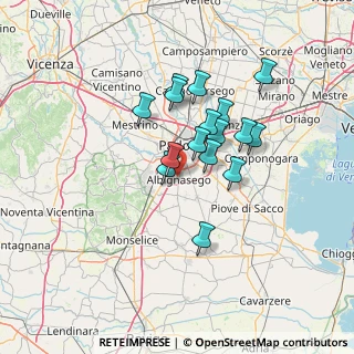 Mappa , 35020 Albignasego PD, Italia (10.71563)