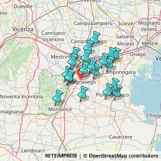 Mappa , 35020 Albignasego PD, Italia (9.9235)