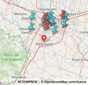 Mappa , 35020 Albignasego PD, Italia (6.88105)