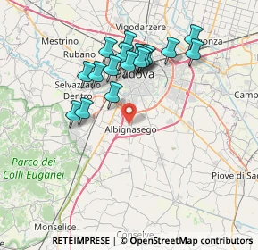 Mappa , 35020 Albignasego PD, Italia (6.87333)