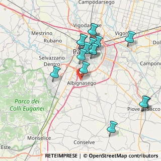 Mappa , 35020 Albignasego PD, Italia (7.75)