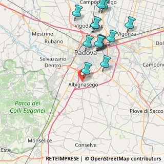 Mappa , 35020 Albignasego PD, Italia (9.12571)