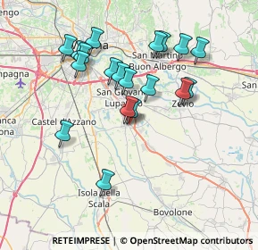 Mappa Via Quasimodo Salvatore, 37059 Campagnola VR, Italia (7.01053)
