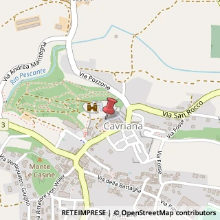 Mappa Piazza Castello, 5, 46040 Cavriana, Mantova (Lombardia)