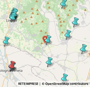 Mappa Via Zara, 36040 Orgiano VI, Italia (6.425)