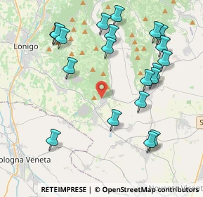 Mappa Via Zara, 36040 Orgiano VI, Italia (4.5605)