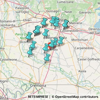Mappa Via Calamandrei, 25025 Manerbio BS, Italia (12.427)
