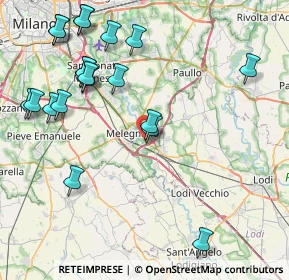 Mappa Variante SS9, 20070 Vizzolo Predabissi MI, Italia (9.8415)