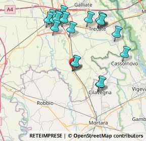 Mappa Via XXV Aprile, 28079 Vespolate NO, Italia (8.758)