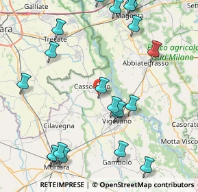 Mappa SP206, 27023 Cassolnovo PV, Italia (10.186)