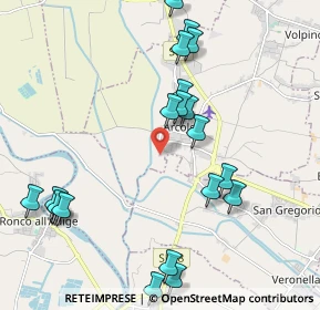 Mappa Via Fornasa, 37040 Arcole VR, Italia (2.322)