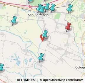 Mappa Via Fornasa, 37040 Arcole VR, Italia (6.55941)