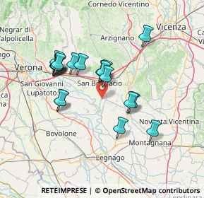 Mappa Via Fornasa, 37040 Arcole VR, Italia (12.46684)