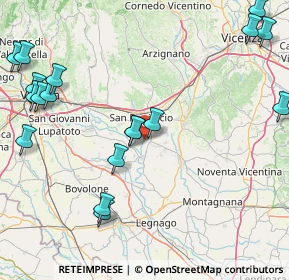 Mappa Via Fornasa, 37040 Arcole VR, Italia (21.86056)