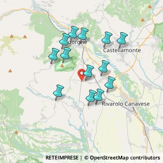 Mappa Via Pertusio, 10080 San Ponso TO, Italia (3.27692)