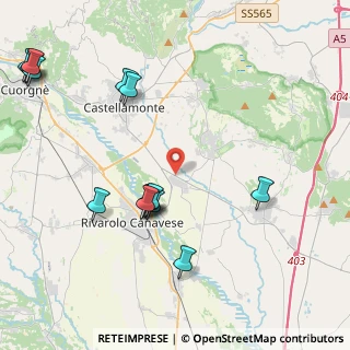 Mappa Via Mastruglio, 10080 Ozegna TO, Italia (5.254)