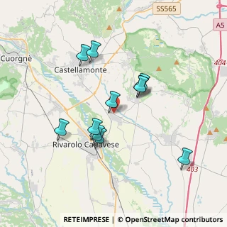 Mappa Via Mastruglio, 10080 Ozegna TO, Italia (3.22545)