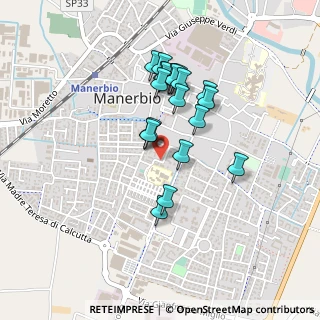 Mappa Via Volontari del Sangue, 25025 Manerbio BS, Italia (0.3655)