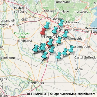 Mappa Via Volontari del Sangue, 25025 Manerbio BS, Italia (9.423)