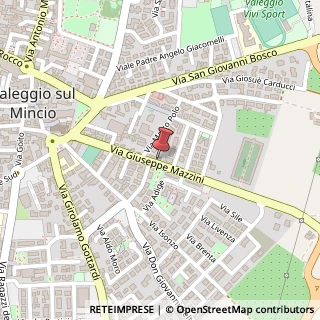 Mappa Via Giuseppe Mazzini, 63, 37067 Valeggio sul Mincio, Verona (Veneto)