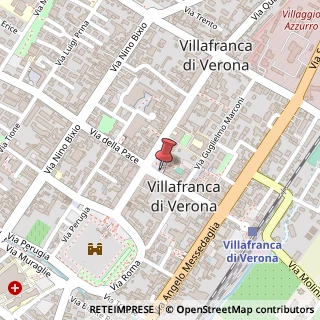 Mappa Piazza Papa Giovanni XXIII, 5, 37069 Villafranca di Verona, Verona (Veneto)