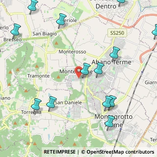 Mappa Via Monte Lonzina, 35031 Abano Terme PD, Italia (2.88308)
