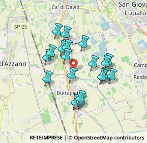 Mappa Via dell'Agricoltura, 37060 Buttapietra VR, Italia (1.497)