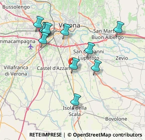 Mappa Via dell'Agricoltura, 37060 Buttapietra VR, Italia (7.7675)