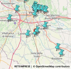 Mappa Via dell'Agricoltura, 37060 Buttapietra VR, Italia (9.1965)