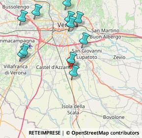 Mappa Via dell'Agricoltura, 37060 Buttapietra VR, Italia (8.86909)