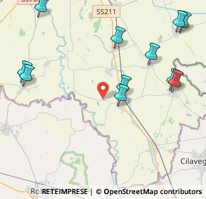 Mappa Via Cascina Fornace, 28079 Vespolate NO, Italia (5.12182)