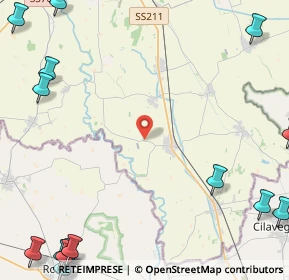 Mappa Via Cascina Fornace, 28079 Vespolate NO, Italia (8.1085)