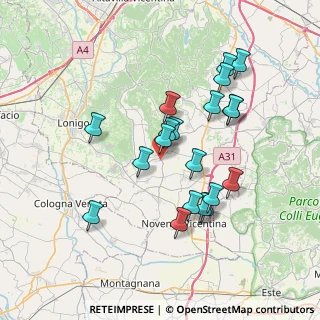 Mappa Via Carlo Cattaneo, 36040 Sossano VI, Italia (6.7785)