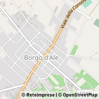 Kartta Borgo d'Ale